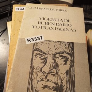 Aca  R33  Guillermo De Torre  Vigencia De Ruben Dario Yotras