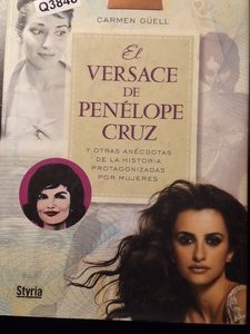 Carmen Guell Versace De Penélope Cruz