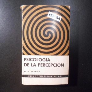Psicologia De La Percepcion Vernon H3684