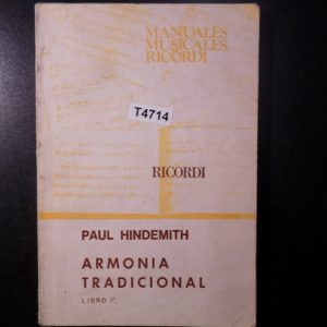 Manuales Musicales Ricordi T4714