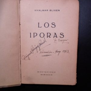 Libro Hyalmar Blixen, Los Iporas R2836