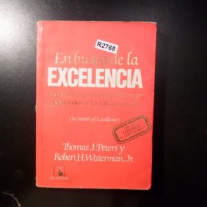 En Busca De Excelencia Thomas Peters R2768