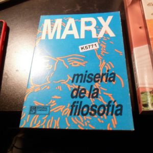 Marx Miseria De La Filosofía