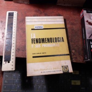 La Fenomenologia Y Sus Problemas Smith  (h2954