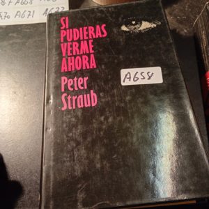 Si Pudieras Verme Ahora  Peter Straub