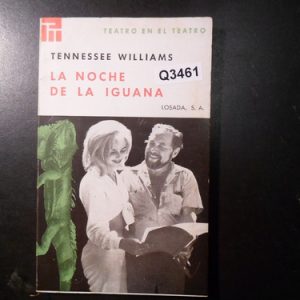 La Noche De La Iguana Tennessee Williams Q3461