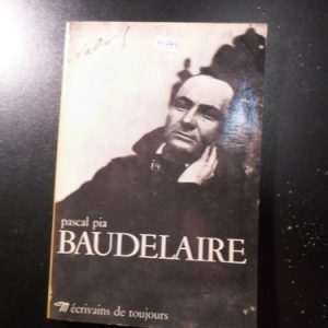 Baudelaire Pascal Pía (en Frances) M784