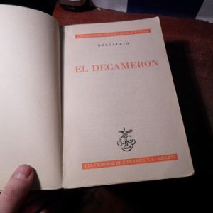 Boccaccio El Decameron (r642