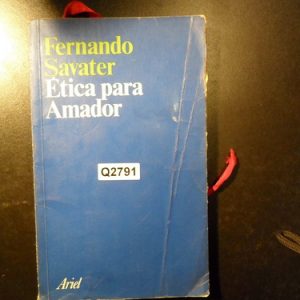 Fernando Savater Ética Para Amador Q2791