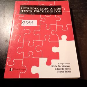 Introduccion A Los Tests Psicologicos    Editorial Bruja