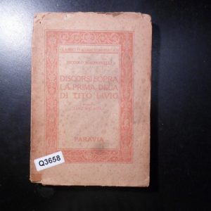 Discorsi Sipra La Prima Paravia Di Tito Livio Q3658