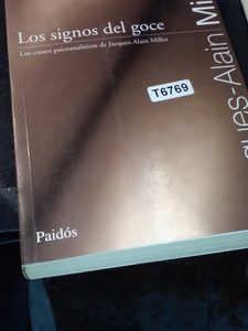 Libro Los Signos Del Goce De Jacques Alain Miller