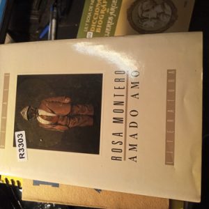 Rosa Montero Amado Amo Tapa Dura