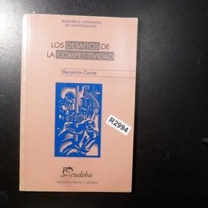 Los Desafíos De La Competitividad Por Coriat, Benjamin R2994
