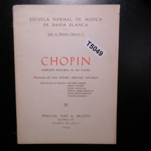 Chopin Audición Integral De Sus Valses T5049