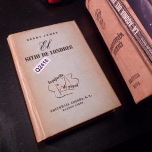 Henry James El Sitio De Londres (q2416
