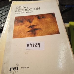 De La Seduccion  Jean Baudrillard