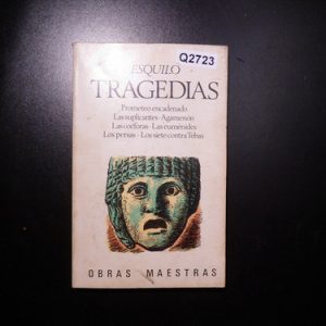 Esquilo Tragedias Obras Maestras  Q2723