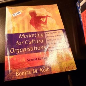 Marketing For Cultural Organizations Kolb R2154
