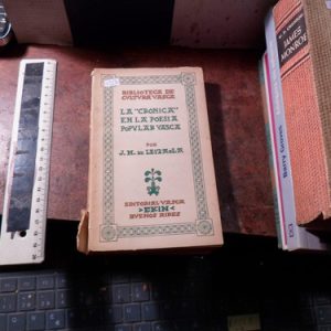 La Cronica En La Poesia Popular Vasca - Leizaola (v2230
