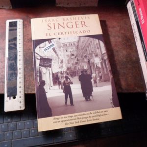 El Certificado Isaac Bashevis Singer (h3209