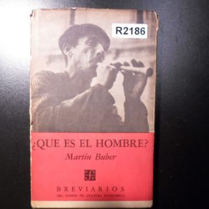 Qué Es El Hombre Martin Buber R2186