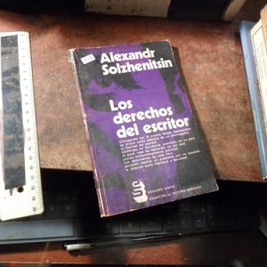 Los Derechos Del Escritor Alexander Solyenitzin /r1736