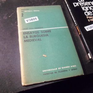 Romero Ensayos Sobre La Burguesia Medieval V3805