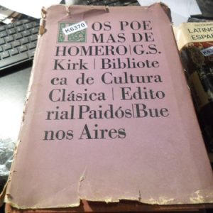 Los Poemas De Homero.kirk, Gs
