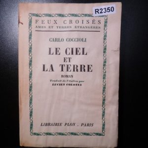Carlo Coccioli Le Ciel Et La Terre R2350