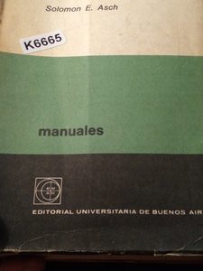 Psicología Social Solomon E. Asch