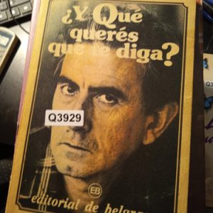 Y Qué Querés Que Te Diga  ?eduardo Gudiño Kieffer