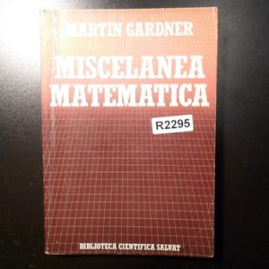 Miscelánea Matemática Martin Gardner R2295