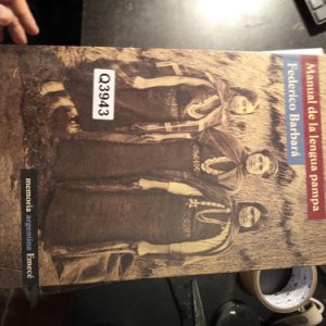 Manual De La Lengua Pampa Federico Barbará