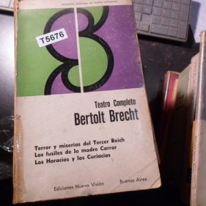 Teatro Completo Bertolt Brecht