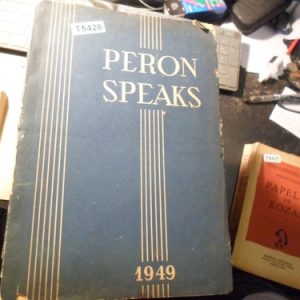 Perón Speaks Libro