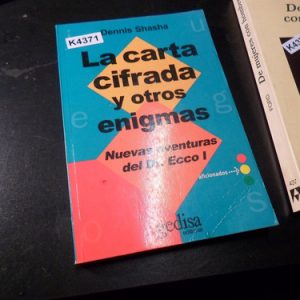 La Carta Cifrada Y Otros Enigmas Dennis Shasha K4371