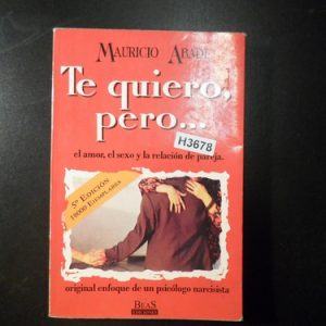 Mauricio Abadi Te Quiero Pero H3678