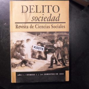 Delito Y Sociedad Revista De Ciencias Sociales