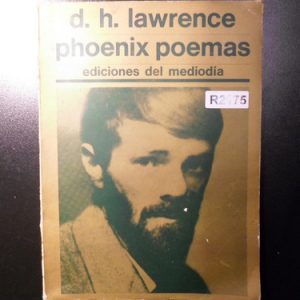 Lawrence Phoenix Poemas Ediciones Del Mediodía R2175
