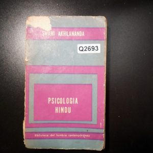 Swami Akhilananda Psicología Hindú Q2693