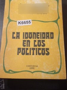 La Idoneidad En Los Politicos