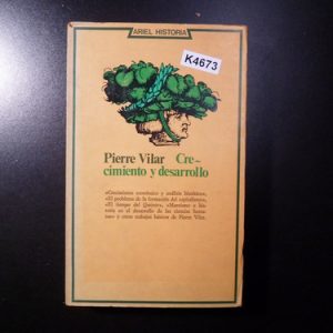 Pierre Vilar Crecimiento Y Desarrollo K4673
