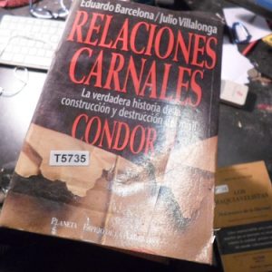 Barcelona Eduardo Villalonga Julio - Relaciones Carnales