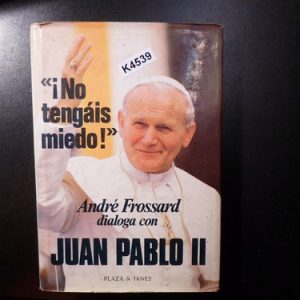No Tengais Miedo Andre Frossard K4539