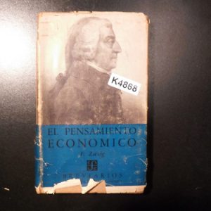 El Pensamiento Económico  Fernand Zweig K4868