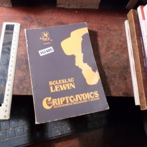 Boleslao Lewin Los Criptojudíos  (h2485