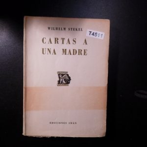 Cartas A Una Madre De Wilhelm Stekel T4511