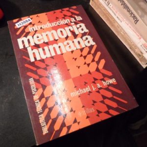 Introduccion A La Memoria Humana. Howe, H3984