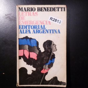 Mario Benedetti Letras De Emergencia R2813